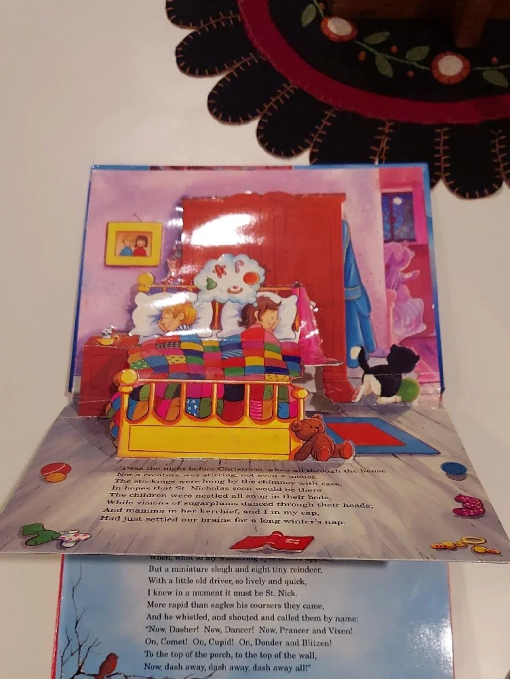 The Night Before Christmas - Pop-Up Book - Landolls 1995